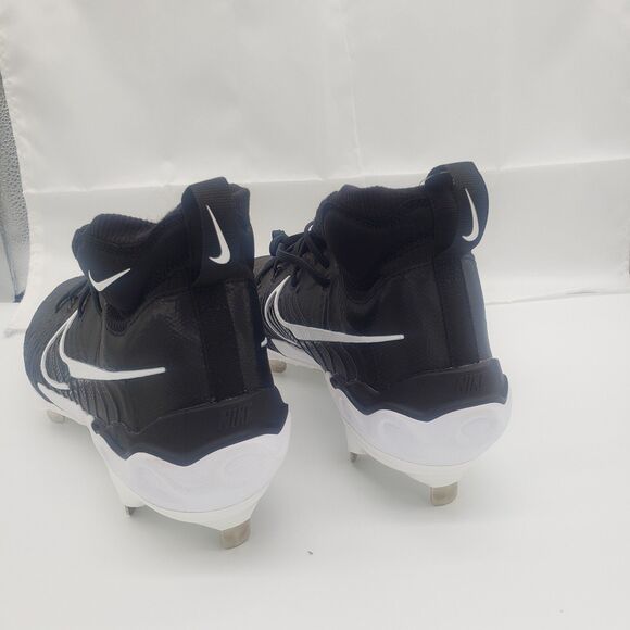 NEW Nike Alpha Huarache NXT Mens Metal Baseball Cleats Black Sz 10.5 DJ6517-001 - Picture 4 of 9